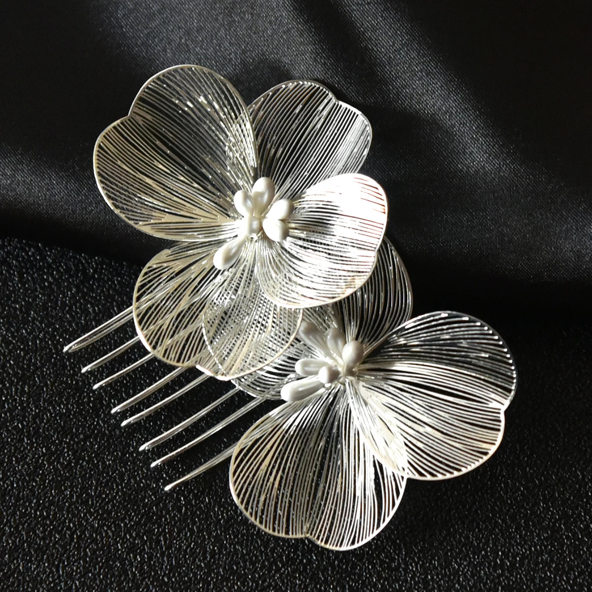 Flower Hair Clip Comb