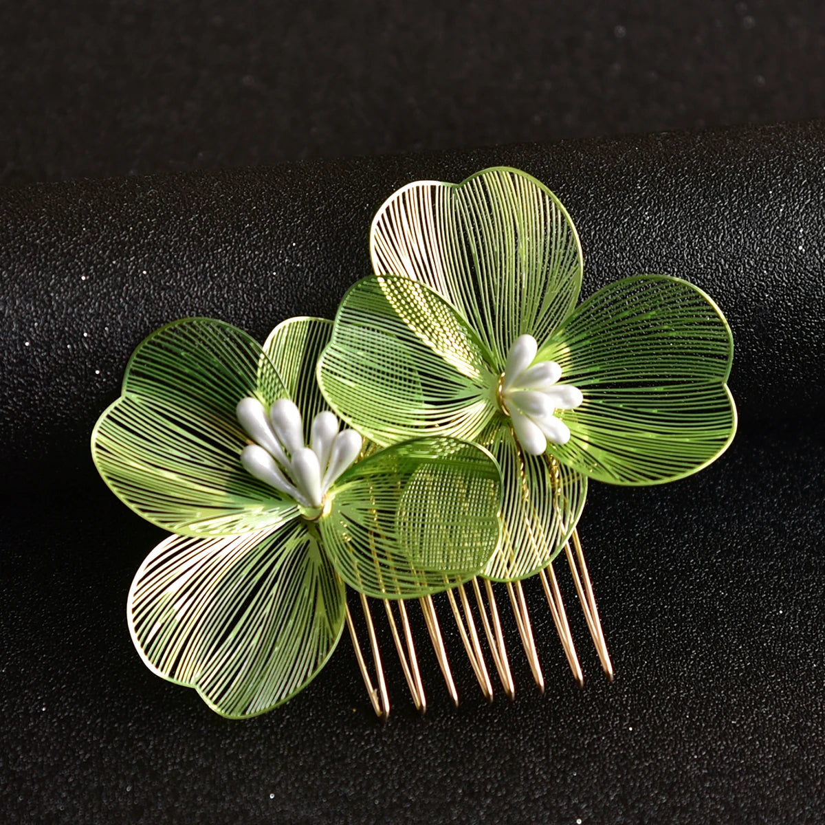 Flower Hair Clip Comb