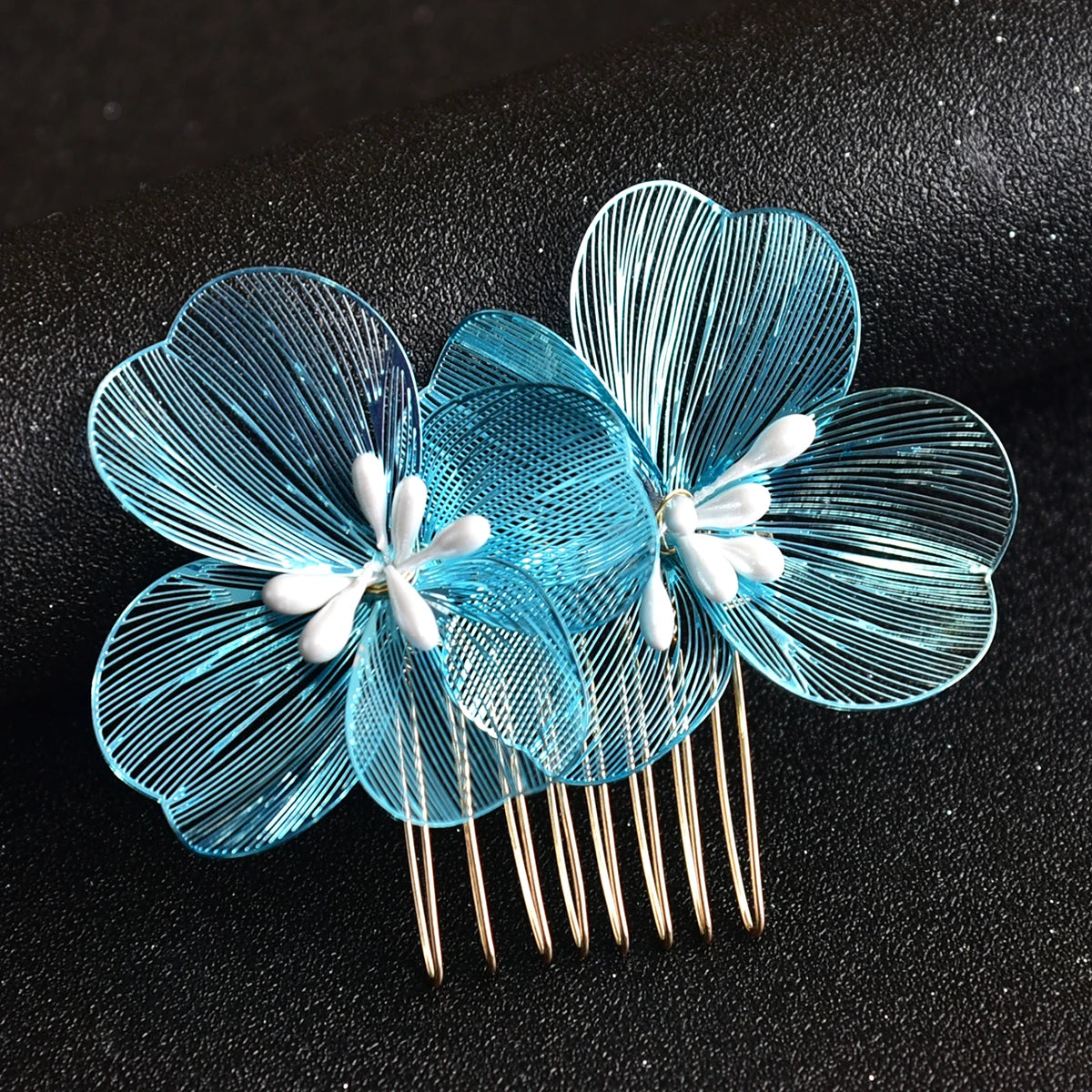 Flower Hair Clip Comb