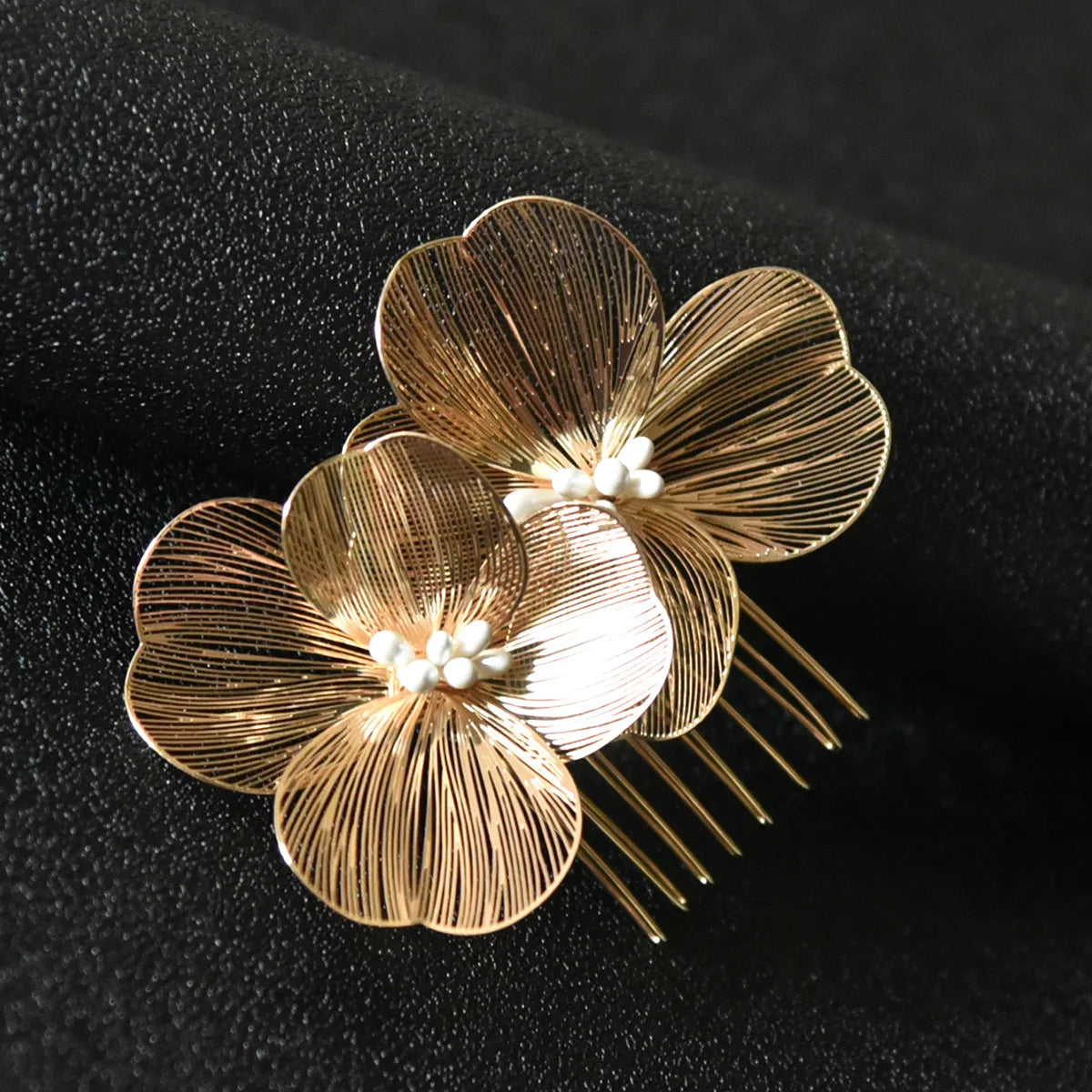 Flower Hair Clip Comb