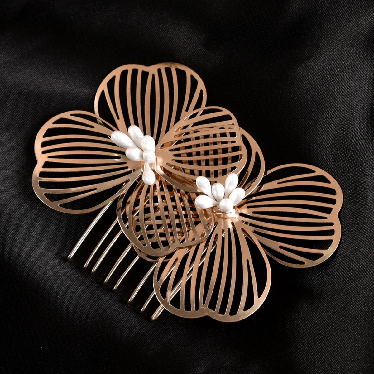 Flower Hair Clip Comb