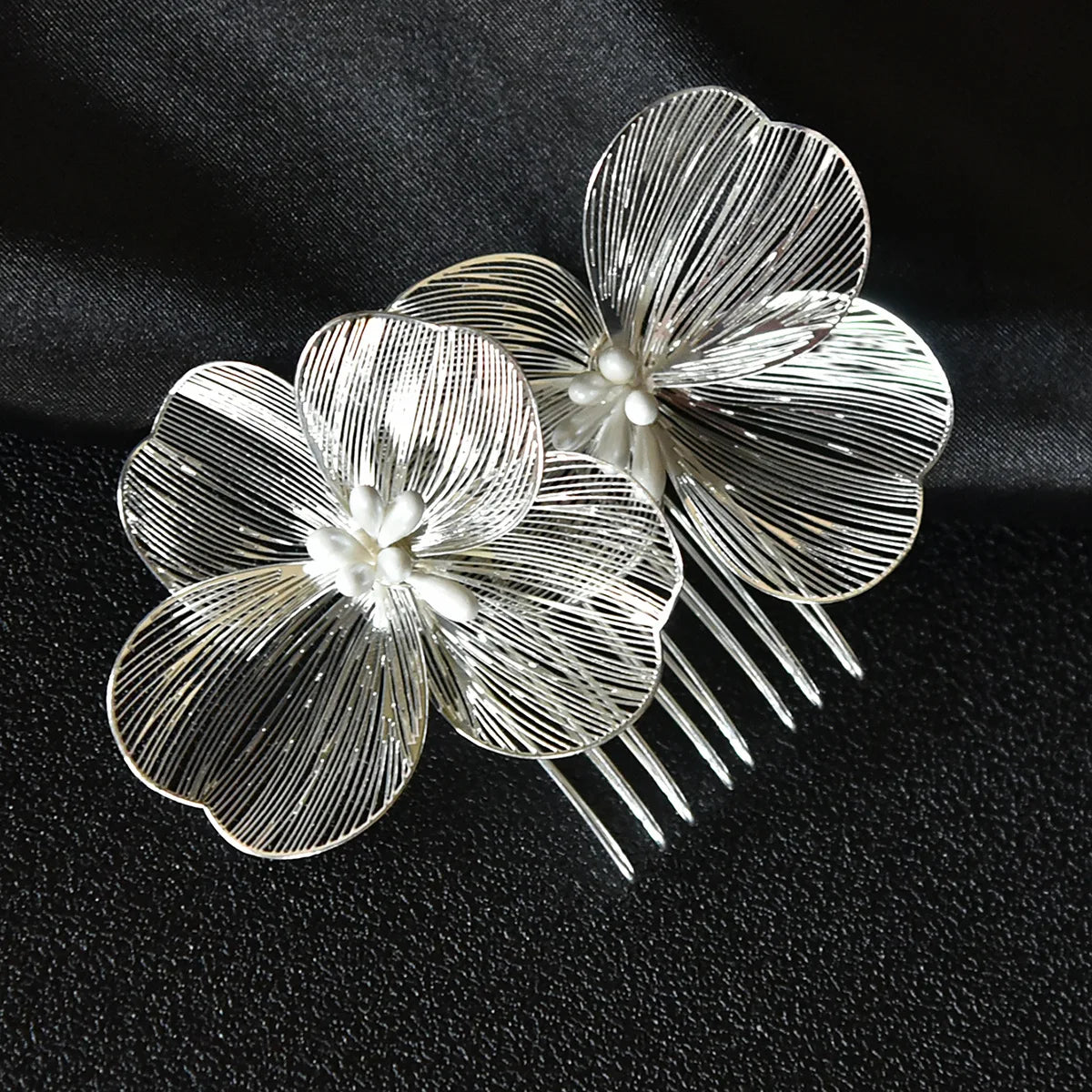 Flower Hair Clip Comb